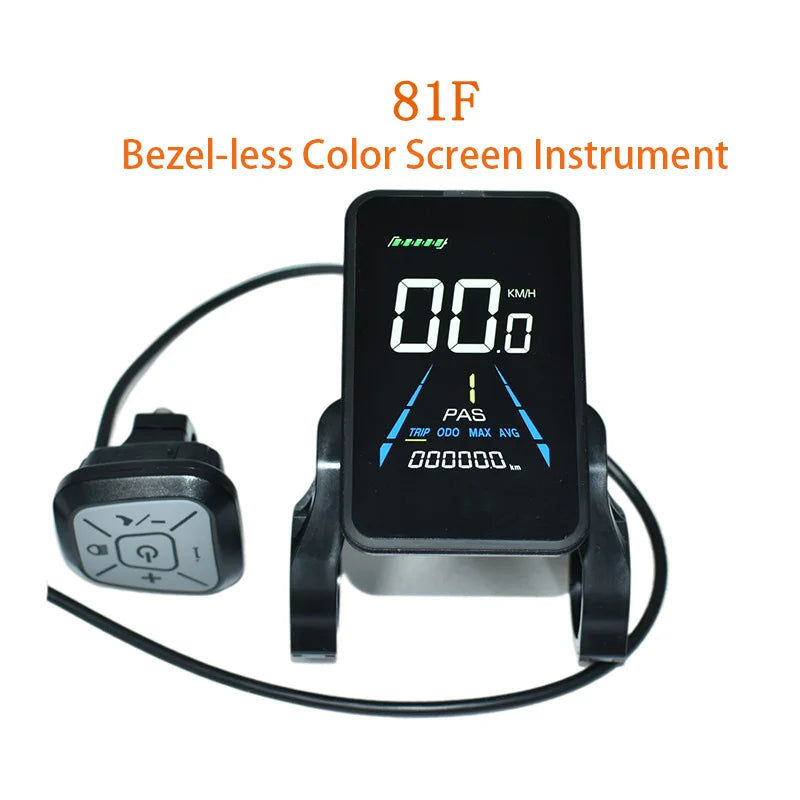 Ebike Display Screen Meter Fatbike Computer Speed Control Panel 36V 48V 52V Speedometer for Engwe Bike Accessories YL81F