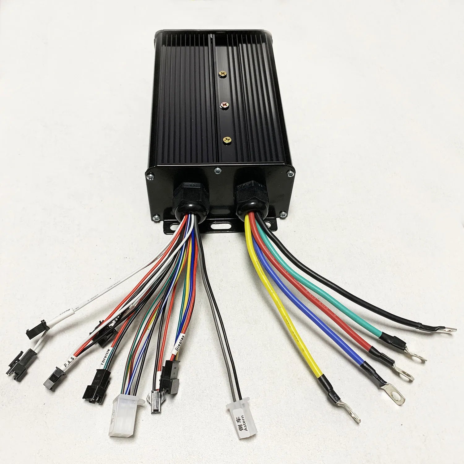 36V48V52V64V 3-Mode Sine Wave 3000W 60A Brushless Motor Controller for LCD Display , Throttle, P.A.S , E-Brake, E-Mountain Bike